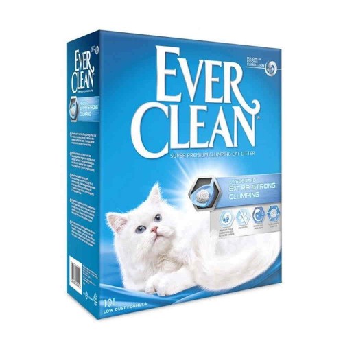Ever Clean Extra Strong Clumping Unscented Συγκολλητική Άμμος για Γάτες 10lt