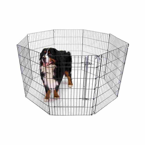 Glee Μεταλλικό Πάρκο Περιορισμού με Δίχτυ Οροφής Medium (76x76 cm, 8 τμχ)