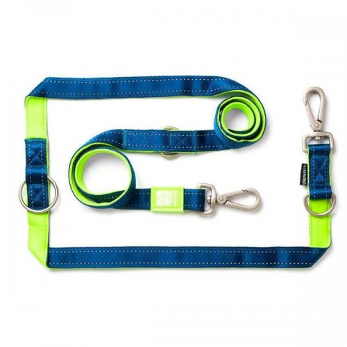 Max & Molly Οδηγός Περιπάτου Multi - Function Leash Matrix Lime Green/XS