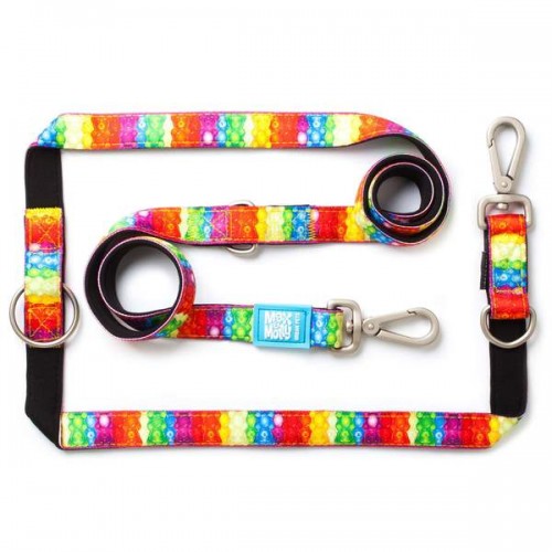 Max & Molly Οδηγός Περιπάτου Multi - Function Leash Jelly Bears/XS