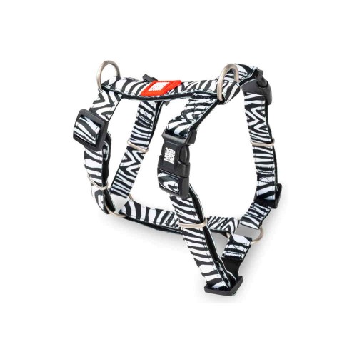 Max & Molly Επιστήθιο H - Harness Zebra