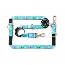 Max & Molly Οδηγός Περιπάτου Multi - Function Leash Retro Blue/XS