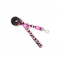 Max & Molly Οδηγός Περιπάτου Short Leash Leopard Pink