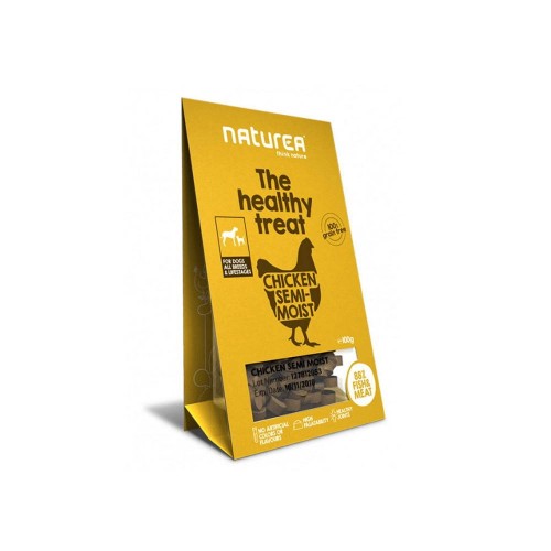 Naturea Semi - Moist Snack Σκύλου Chicken 100gr
