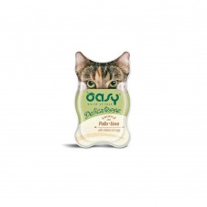 Oasy Delicatesse Cat Adult Σουφλέ Κοτόπουλο & Αυγά 85gr