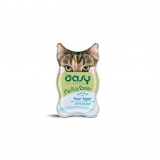 Oasy Delicatesse Cat Adult Σουφλέ Ψάρι & Γιαούρτι 85gr