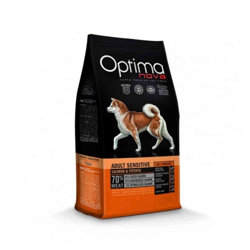 Optima Nova Grain Free Adult Sensitive Salmon & Potato 2Kg