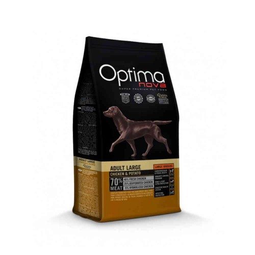 Optima Nova Grain Free Adult Large Chicken & Potato 12Kg