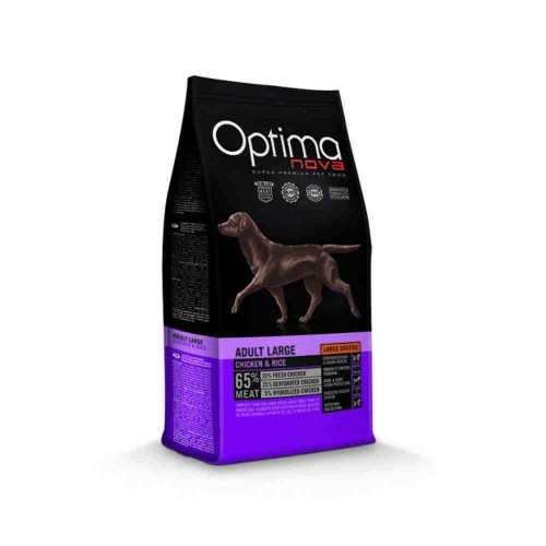 Optima Nova Low Grain Adult Large Chicken & Rice 12Kg