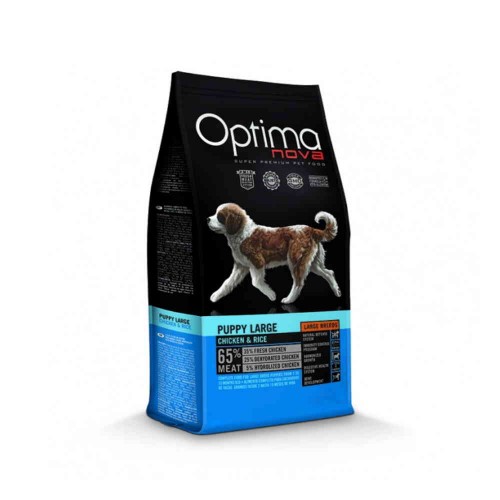 Optima Nova Low Grain Puppy Large Chicken & Rice 2Kg