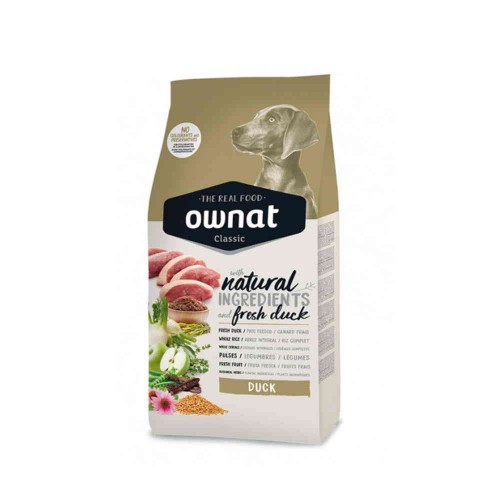 Ownat Classic Low Grain Dog Duck 4Kg