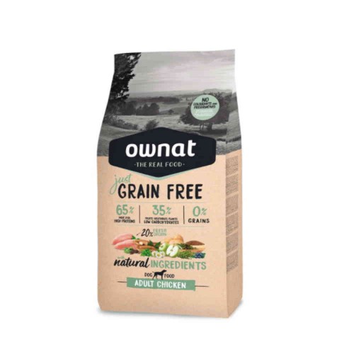 Ownat Just Grain Free Adult Dog Chicken 3Kg
