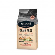 Ownat Just Grain Free Adult Dog Salmon & Seafood 14Kg