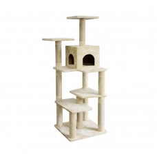 Pawise Γατόδεντρο Cat Tree with Cave (65x55x162,5 cm)