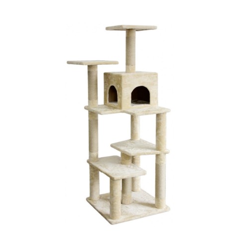 Pawise Γατόδεντρο Cat Tree with Cave (65x55x162,5 cm)