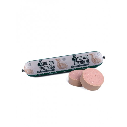 Doca Epicurian Σαλάμι Για Σκύλους Αρνί Με Ρύζι 800gr