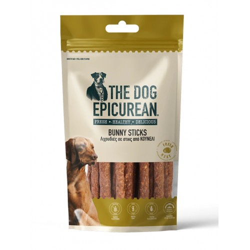 The Dog Epicurian Bunny Sticks Λιχουδιές για Σκύλους 100gr
