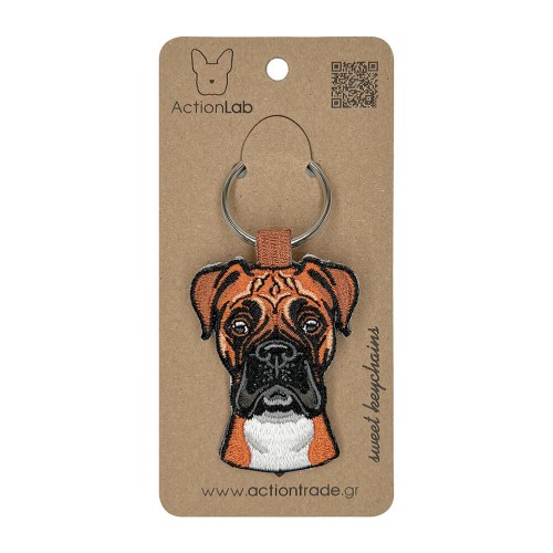 ActionLab Κεντητό Μπρελόκ Boxer