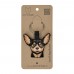 ActionLab Κεντητό Μπρελόκ Chihuahua Black