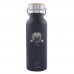 Eco Life Bamboo Thermos Bottle Μαύρο Pug 500ml