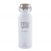 Eco Life Bamboo Thermos Bottle Λευκό Meow I'm Hungry 500ml