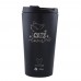 Eco Life Coffee Thermos Μαύρο Cat Lover's 370ml