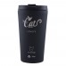 Eco Life Coffee Thermos Μαύρο Cats Lover 370ml