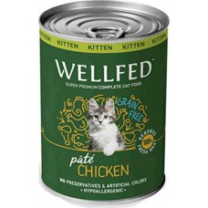 Wellfed Kitten Pate Chicken 400gr