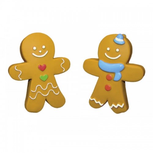 Nobby Latex Gingerman Χριστουγεννιάτικο Παιχνίδι με Ήχο & Άρωμα Κανέλα-Βανίλια για Σκύλους (11cm)