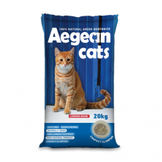 Aegean Cats Lavender Άμμος Υγιεινής Μπετονίτη με Άρωμα Λεβάντας 20Kg