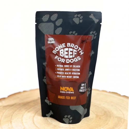 Nova Dog Chews Ζωμός Από Κόκκαλα Μοσχάρι 230ml