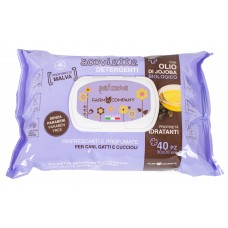 Farm Company Μαντηλάκια Καθαρισμού με Αιθέριο Έλαιο Πορτοκάλι & Ορχιδέα 40τμχ