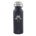 Eco Life Bamboo Thermos Bottle Bulldog Μαύρο 500ml