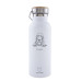 Eco Life Bamboo Thermos Bottle Λευκό Cocker 500ml