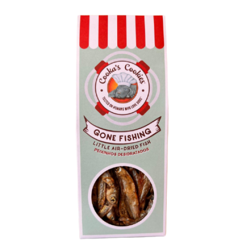 Cooka's Cookies Gone Fishing Αφυδατωμένα Ψαράκια 90γρ