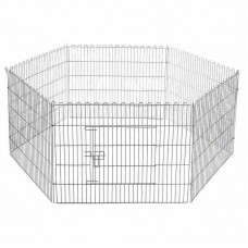 Pupcorn Μεταλλικό Πάρκο Περιορισμού Small (61x61cm, 6 τμχ)