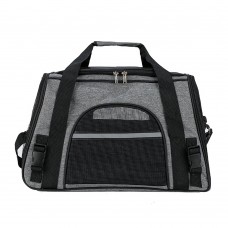 Glee Τσάντα Μεταφοράς Vintage Μαύρο (45x20x30 cm)