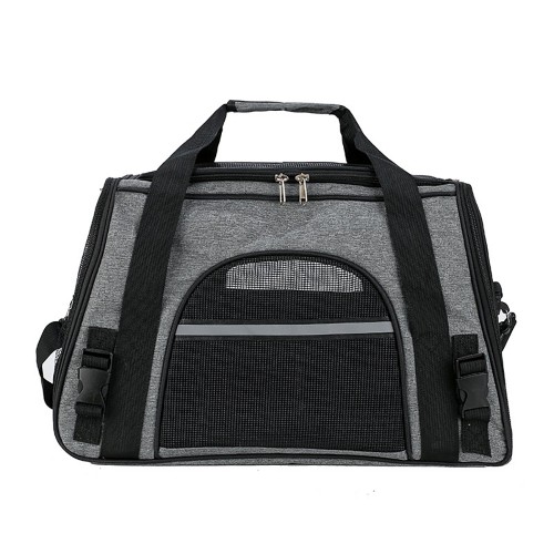 Glee Τσάντα Μεταφοράς Vintage Μαύρο (45x20x30 cm)