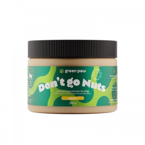 Green Paw Don't Go Nuts Chill Χαλαρωτικό Φυστικοβούτυρο 350g