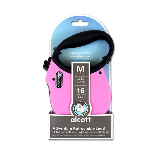 Alcott Adventure Οδηγός Αυξομειώμενος 30kg 5m Ροζ- M