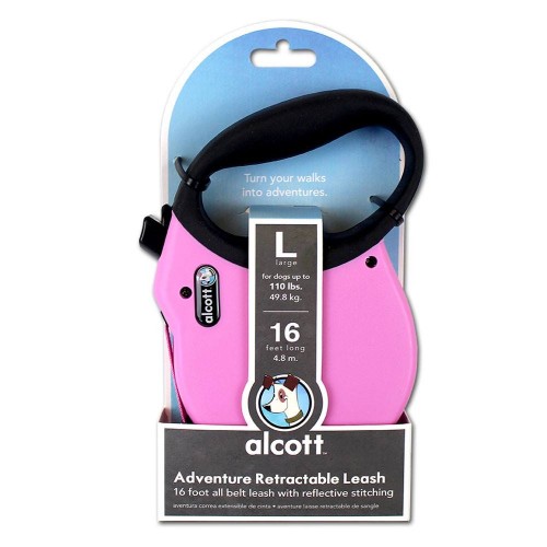 Alcott Adventure Οδηγός Αυξομειώμενος Large Up To 50kg Max Length 5m Ροζ