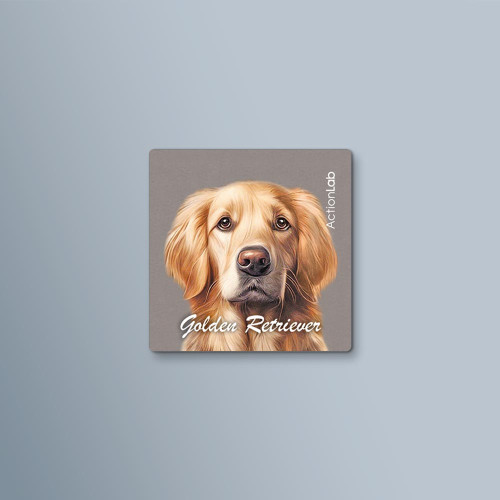 ActionLab Μαγνητάκι Golden Retriever