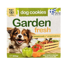 MBF Garden Fresh Dog Cookies Λιχουδιές Σκύλου Με Λαχανικά 200gr