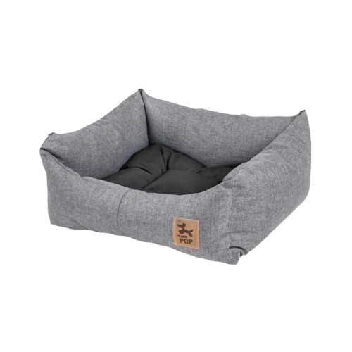 PQP Κρεβατάκι Πουφ Αδιάβροχο Γκρι