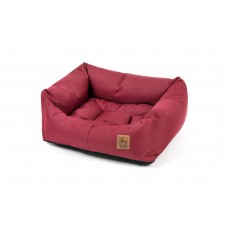 PQP Κρεβατάκι Πουφ Αδιάβροχο Μπορντό