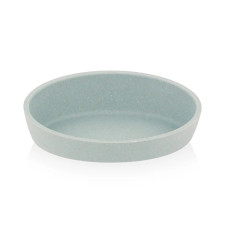 SW Μπολ Terra Bamboo Οβάλ με Αντιολισθητικό Πάτο Γκρι Γαλάζιο 16cm
