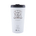 Eco Life Coffee Thermos Λευκό Labrador 370ml