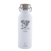 Eco Life Bamboo Thermos Bottle Λευκό Κοκόνι 500ml