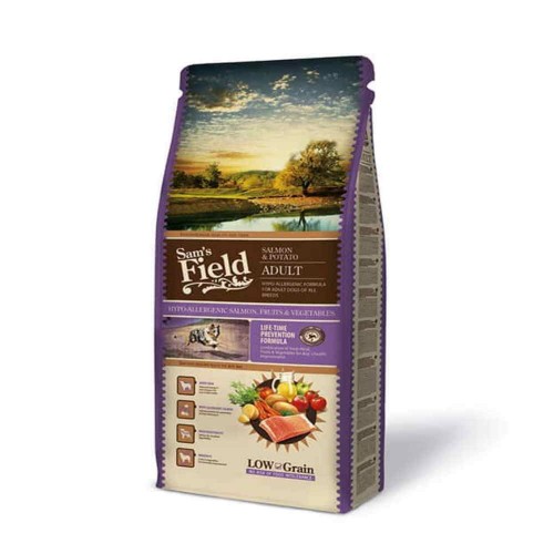 Sam's Field Low Grain Adult Salmon & Potato 13Kg