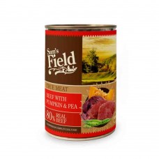 Sam's Field Κονσέρβα Σκύλου Adult Beef with Pumpkin & Pea 400gr